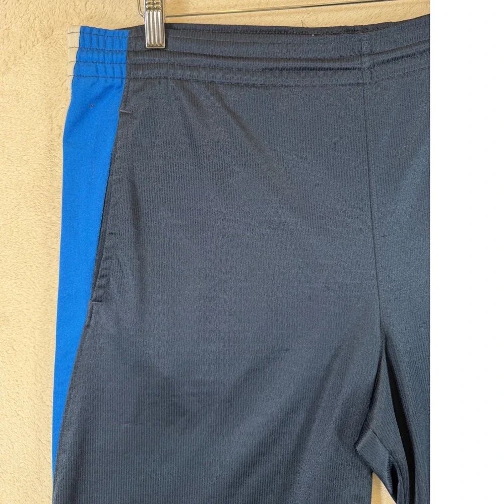 Nike Basketball Performance Shorts Mens Medium Navy Blue White Athletic Gym